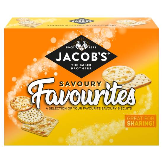 Jacob's Savoury Favourites Crackers Assortment (200g)