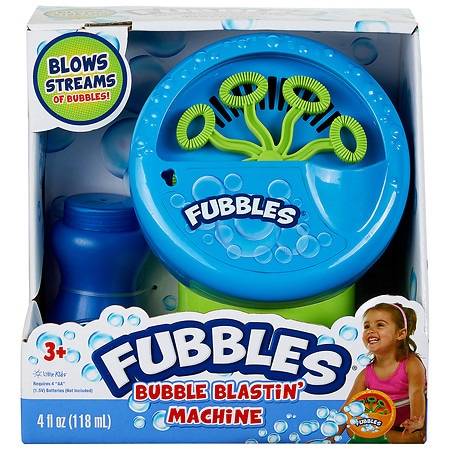 Fubbles Bubble Blastin Machine Age 3+ Years