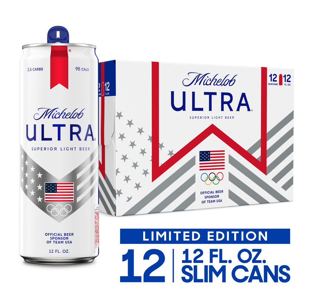 Michelob Ultra Superior American Light Lager Beer (12 x 12 fl oz)
