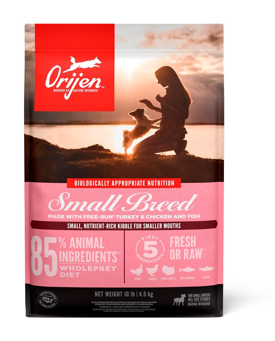 Orijen · Alimento seco para perros small breed, pavo-pollo-pescado, Razas Pequeñas-Todas las Etapas (4,5 kg)