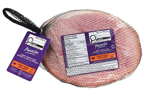 Panache Spiral Honey Hickory Smoked Ham