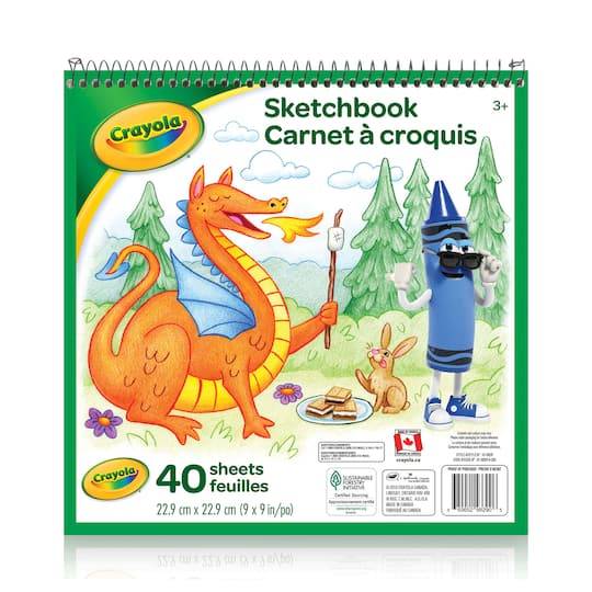 Crayola Heavyweight Drawing Paper Sketchbook