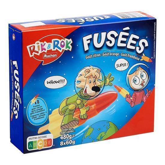 Fusées - auchan - 480g
