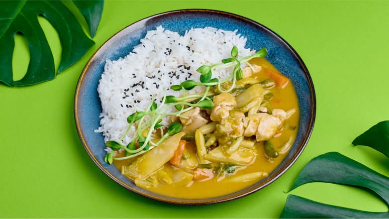 Curry Mango z kurczakiem