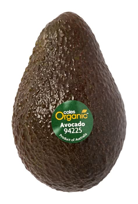 Coles Organic Avocados 1 each