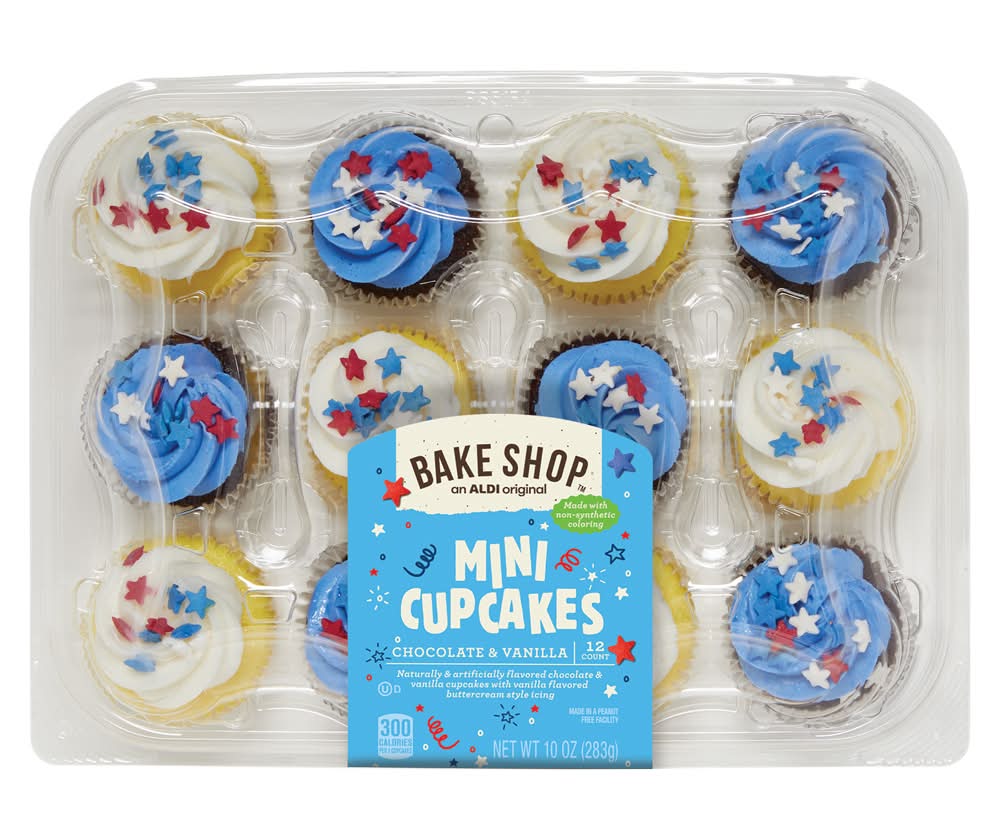 Bake Shop Patriotic Mini Cupcakes