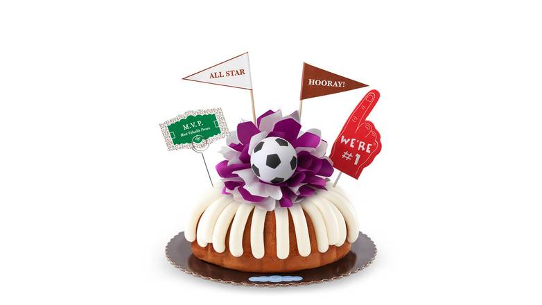MVP – Soccer 10” Decorated Bundt Cake