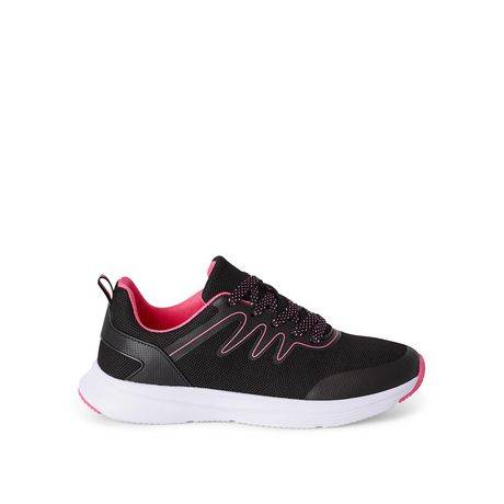 Athletic Works Women''s Patty Sneakers (Color: Black, Size: 9)