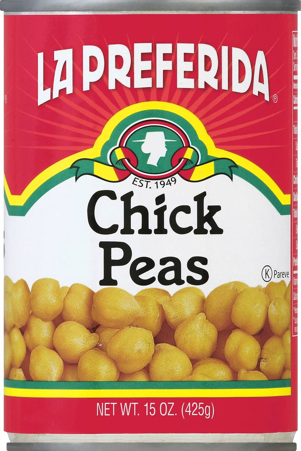 La Preferida Chick Peas (15 oz)