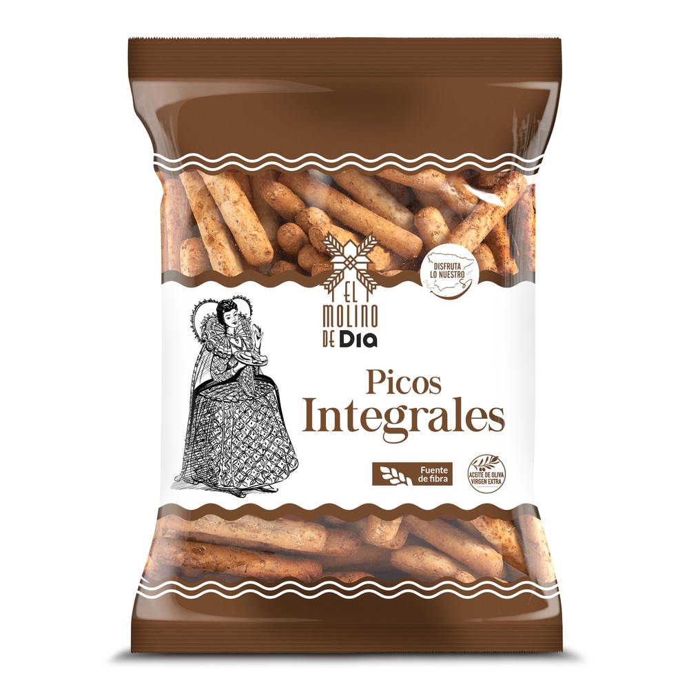 Picos Integrales El Molino De Dia Bolsa 250 G