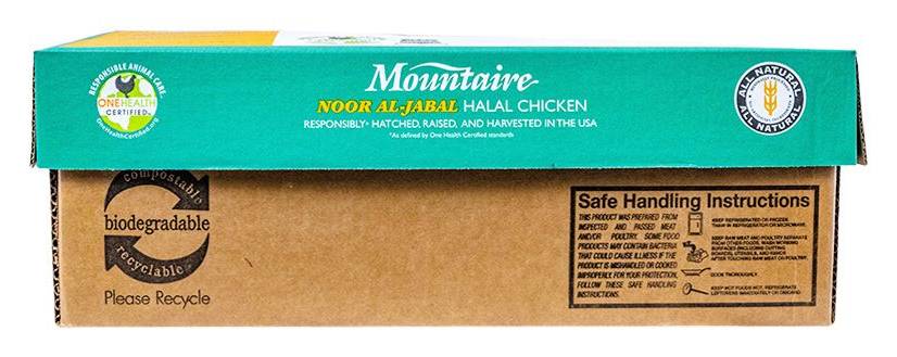 Mountaire Farms Noor Al-Jabal Halal Chicken Tenders