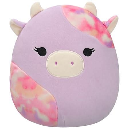 Squishmallows Suri - Cow With Tie-Dye Spots Plush, 16 in