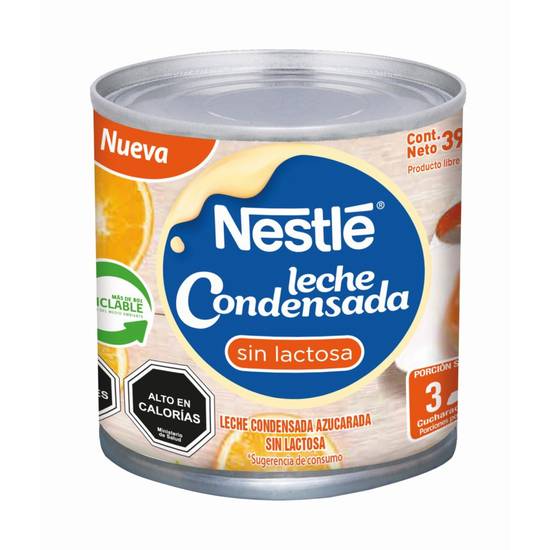 Nestlé leche condensada sin lactosa (397 g)