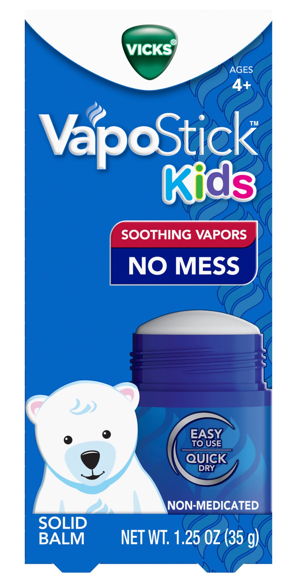Vicks Vapostick Kids Solid Balm (1.25 oz)