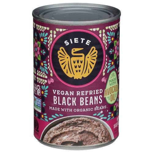 Siete Vegan Refried Black Beans