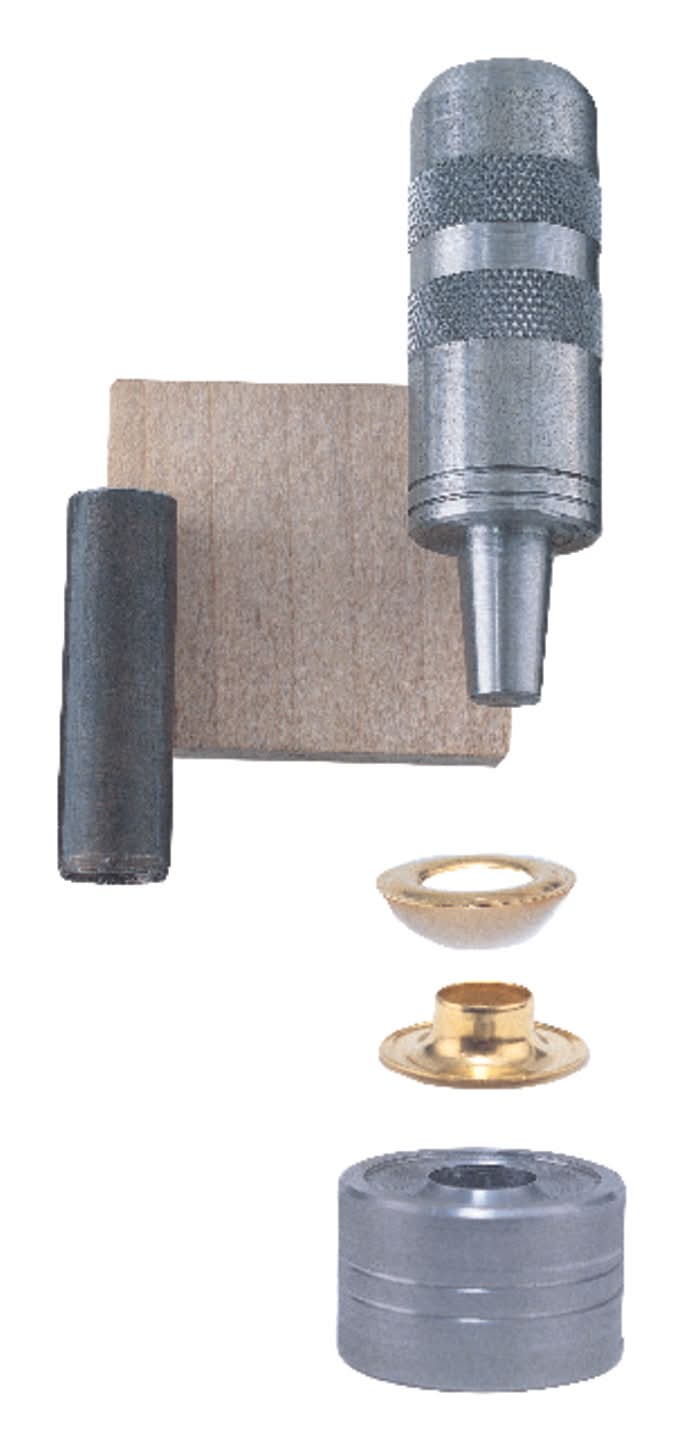 General 1/2 In. D Brass Grommet Kit 1 Pk