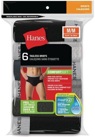 Hanes Comfortsoft Tagless Boxer Briefs
