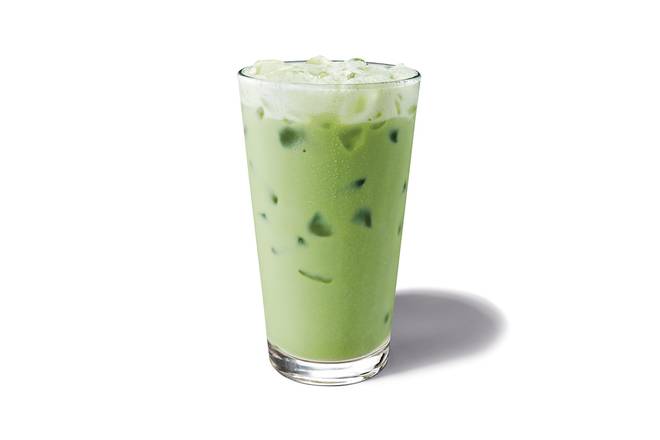 Iced Matcha Green Tea Latte