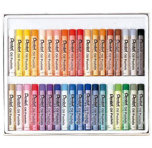 Pentel · Gis pastel graso pentel arts phn-36 con 36 (208,7 g)