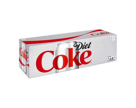 Order Diet Coke 12 Pack Cans food online from Chevron Extramile store, Antioch on bringmethat.com