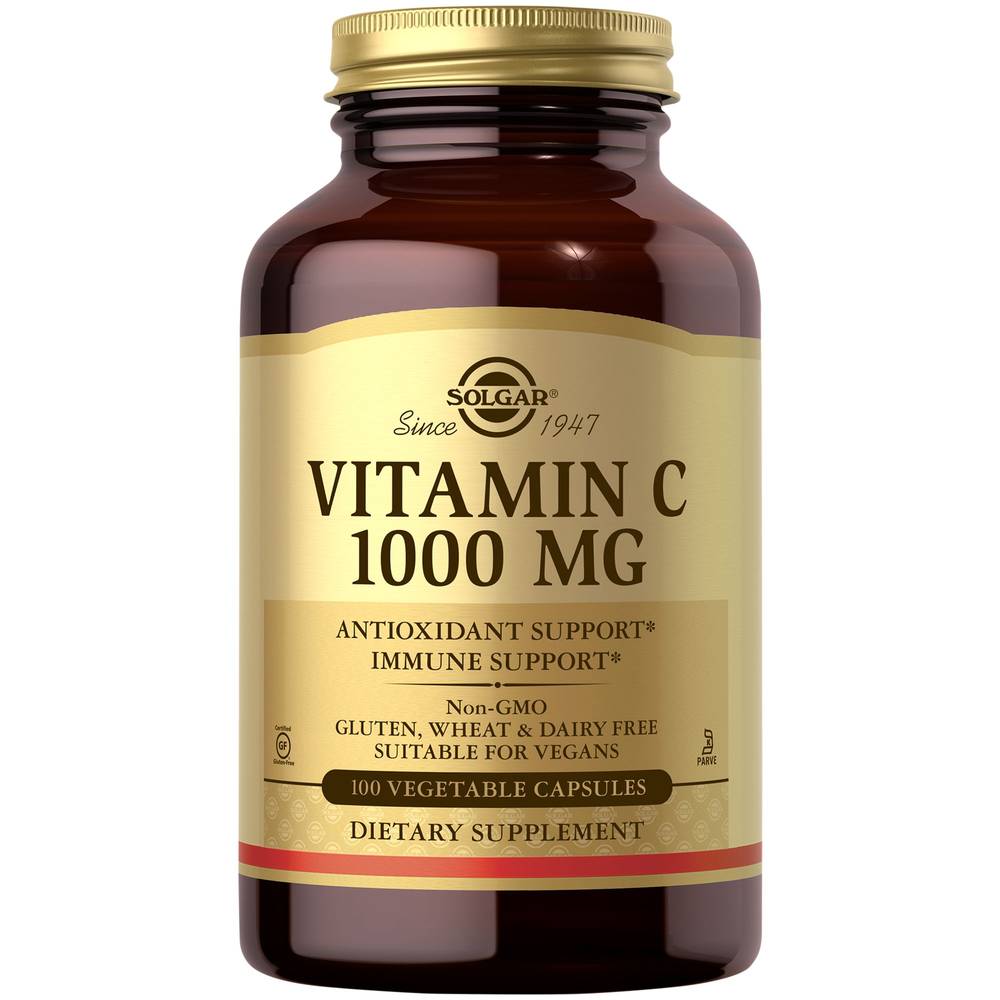 Vitamin C - 1,000 Mg (100 Vegetarian Capsules)