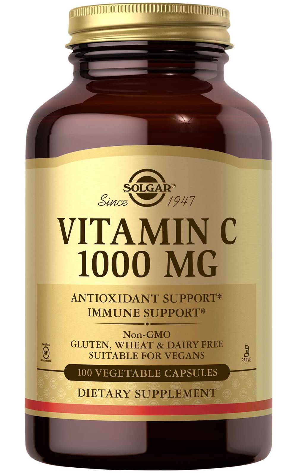 Vitamin C - 1,000 Mg (100 Vegetarian Capsules)