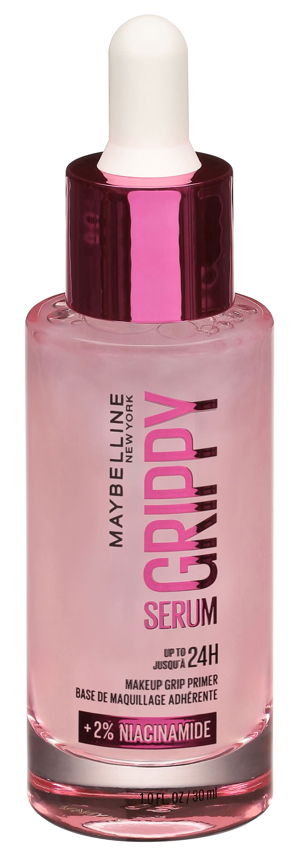 Maybelline Up To 24h Grippy Serum Primer With 2% Niacinamide (1 fl oz)