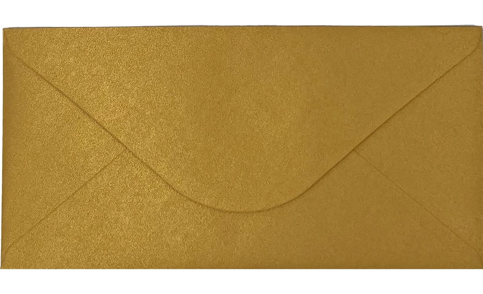 Envelope Silicone Dl 110*220 Dourado 10Unidades Note