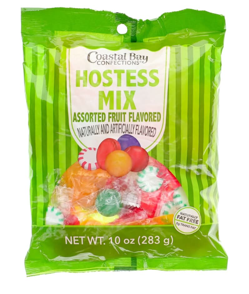 Coastal Bay Confections Hostess Mix Fruit Candies, Assorted (10 oz)
