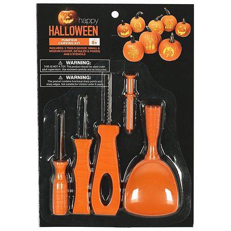 Festive Voice Happy Halloween Pumpkin Carving Kit