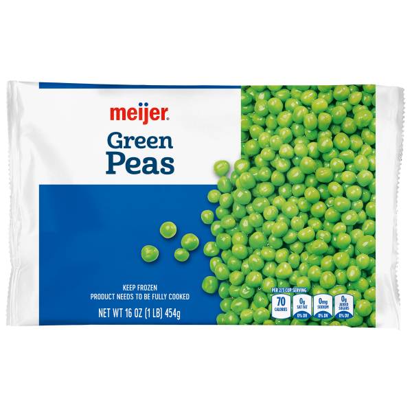 Meijer Frozen Green Peas (1 lbs)