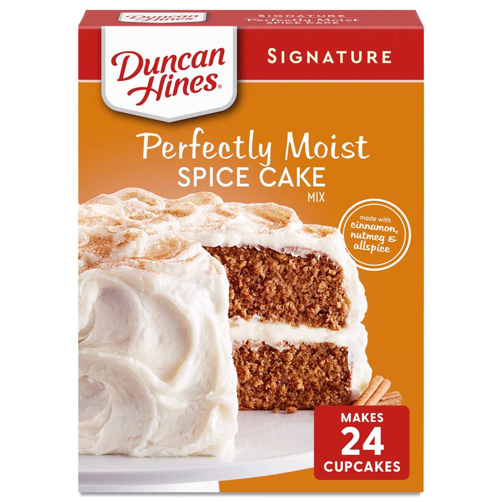 Duncan Hines Signature Perfectly Moist Spice Cake Mix (15.25 oz)