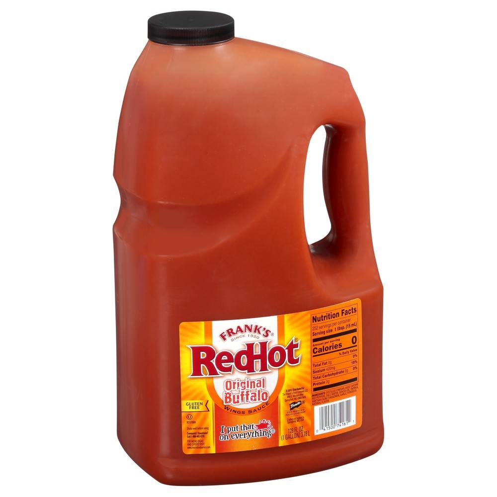 Frank's RedHot Original Buffalo Wings Sauce (128 fl oz)