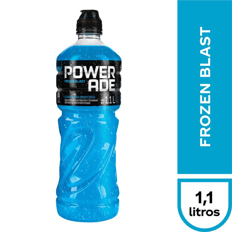 Powerade bebida isotónica frozen blast (botella 1.1 l)