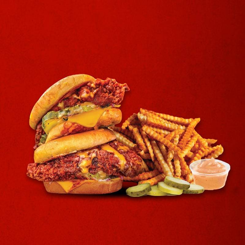 Dave's #2: 2 Sliders w/ Fries