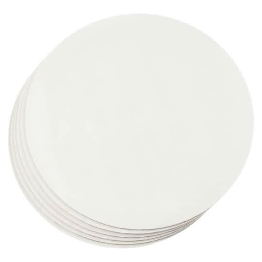 Celebrate It Cake Circles, White