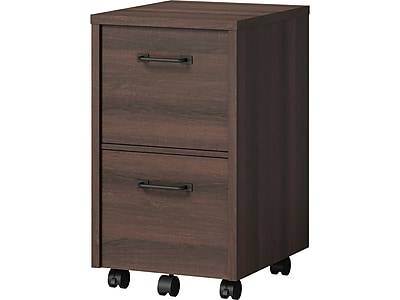 Whalen Dulzura 2 Drawer Vertical File Cabinet, Dark Brown