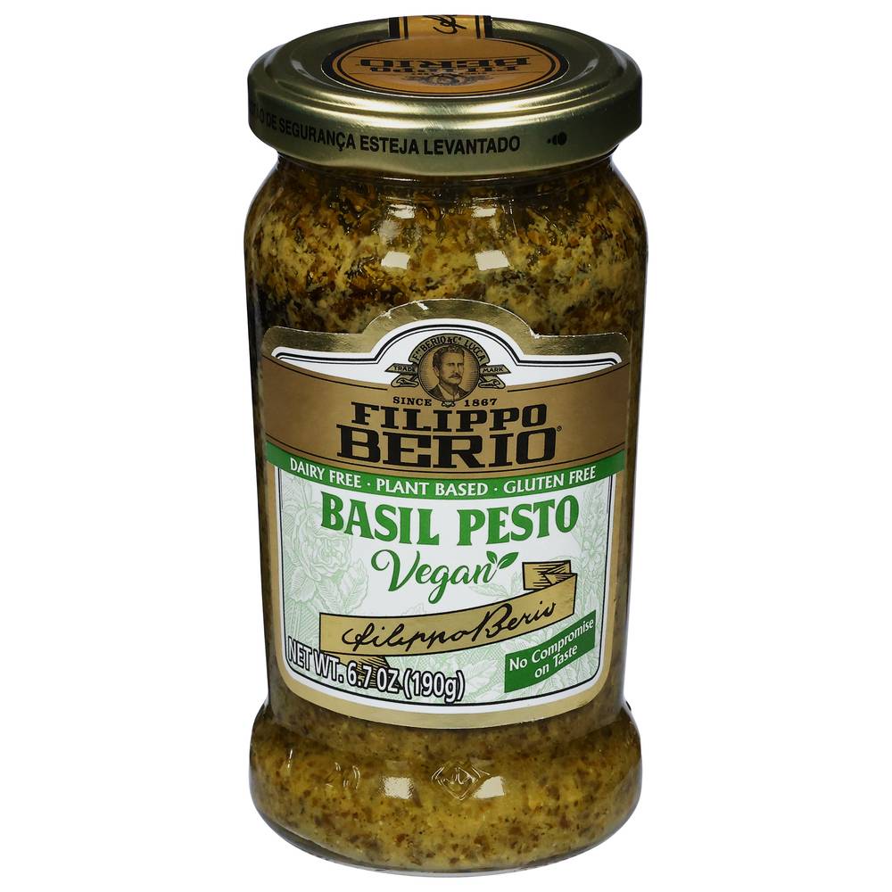 Filippo Berio Vegan Basil Pesto Sauce (natural)