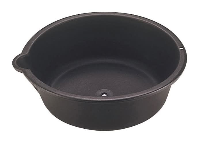 Shop Craft Plastic 6 Qt Round Oil Drain And Recovery Pan