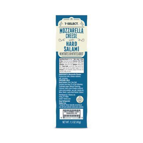 7-Select Mozzarella Cheese With Hard Salami