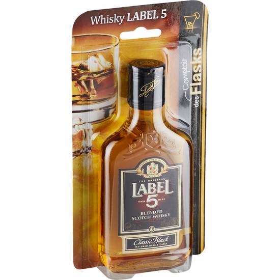 Flask Whisky Label 5 - Alc. 40% Vol. Comptoir Des Flasks 20 cl