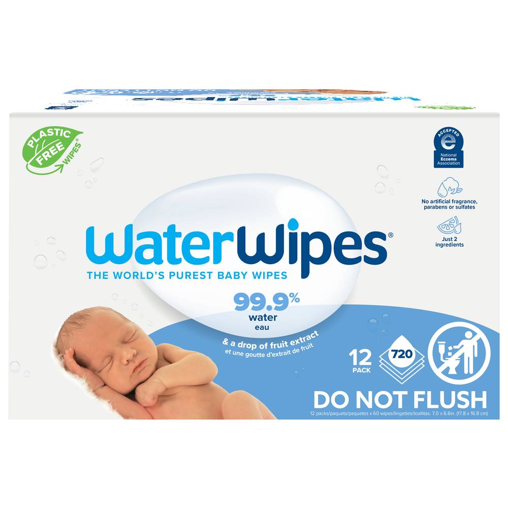 Waterwipes Baby Wipes (720 ct)