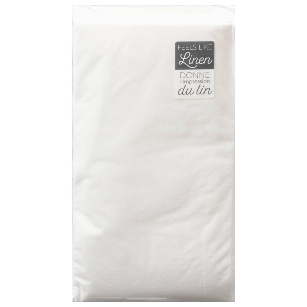 Sensations White Ultra Blanc Napkins