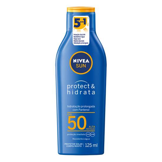 Nivea protetor solar protect e hidrata fps50 (125ml)