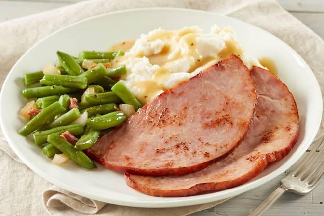 Hickory-Smoked Ham Steaks