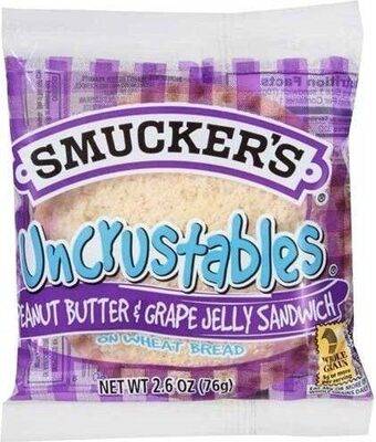 Smucker's Uncrustables Peanut Butter and Grape Sandwich