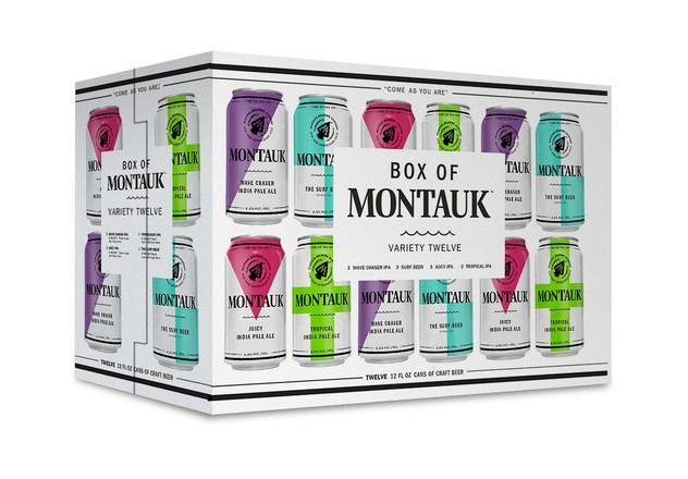 Montauk Box Of Montauk Variety pack (12x 12oz cans)