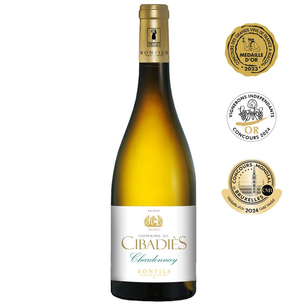 DNE Cibadies - Pégase igp pays d'oc chardonnay (750ml)