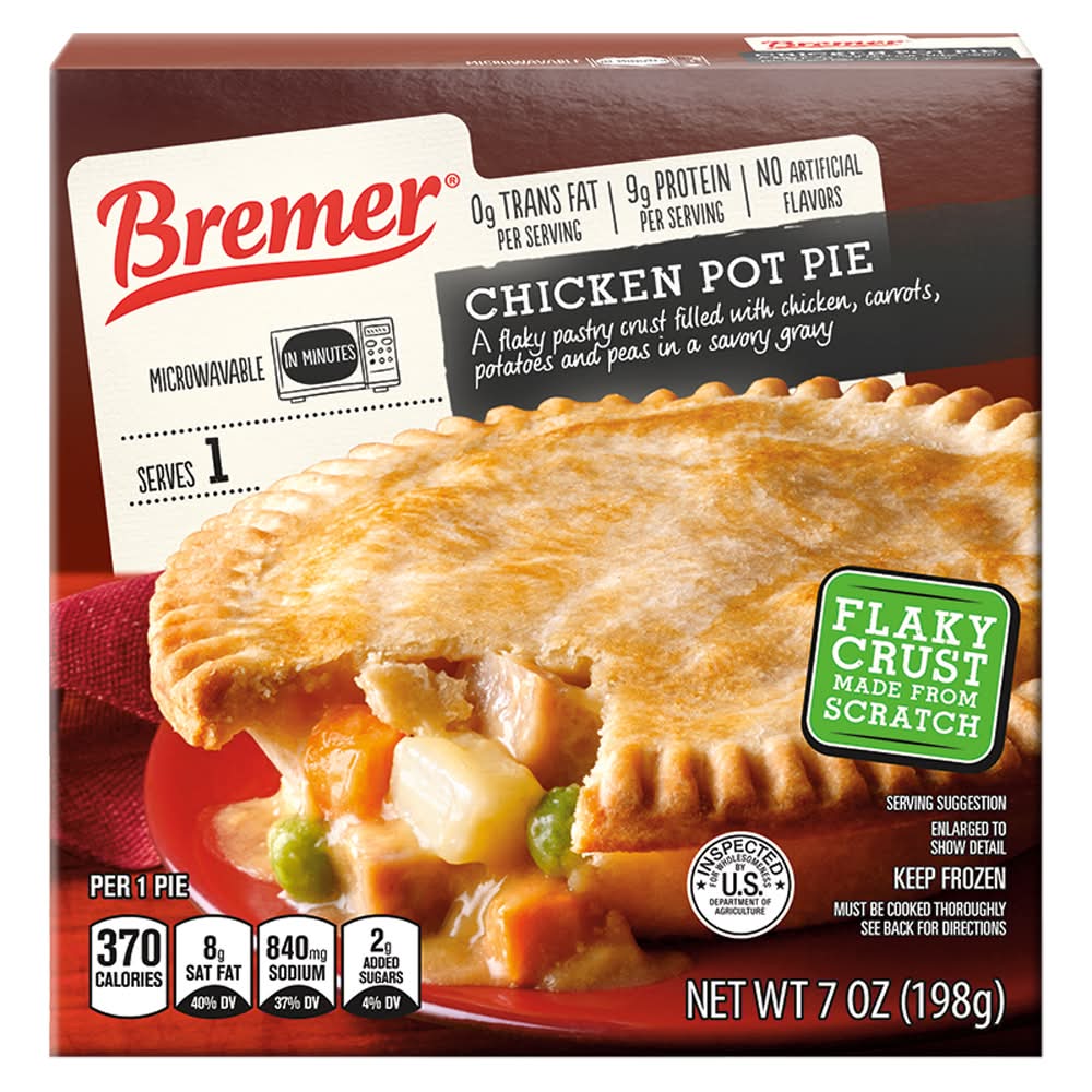 Bremer Chicken Pot Pie (7 oz)