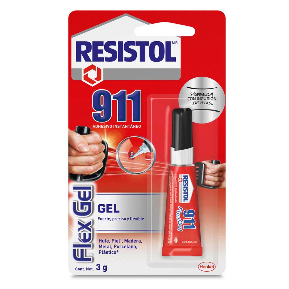 Resistol pegamento instantáneo en gel 911 (blister 3 g)